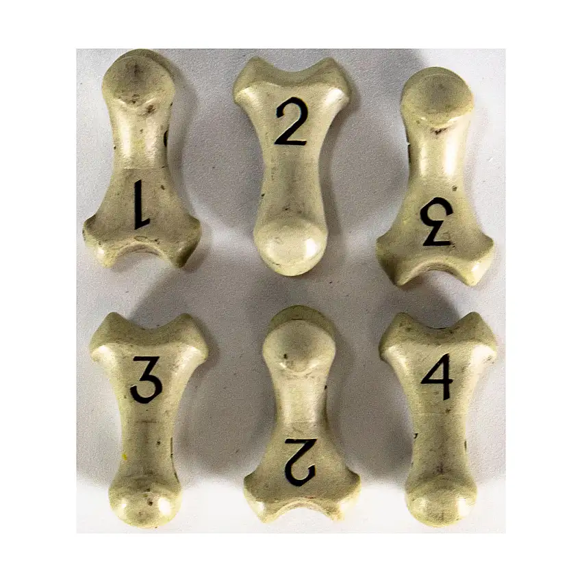 Bone-Shaped d4's (6)