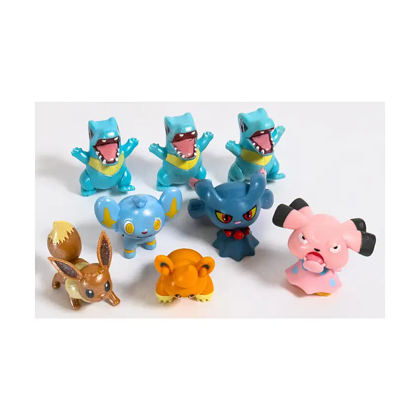 Assorted Pokemon Figure Collection - 8 Figures!