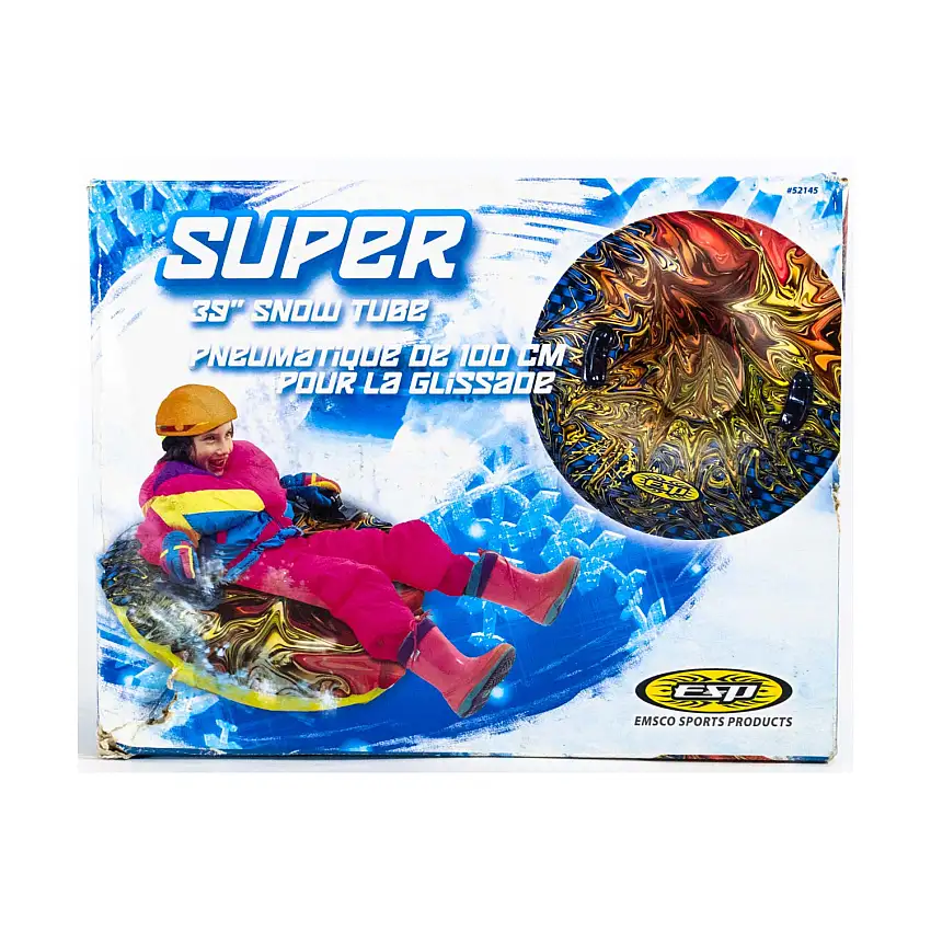 39" Inflatable Snow and Pool Tube
