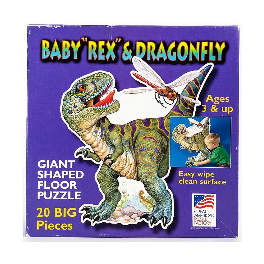 Baby Rex & Dragonfly (20 Pieces)