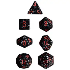 Chessex Dice Set: Speckled Space (7)