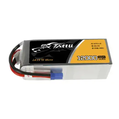 Tattu G-Tech 6S 12000mAh 30C 22.2V Lipo Battery Pack with EC5 Plug for UAV Drone