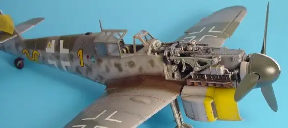 Aires 2017 1/32 Bf109G Engine Set For HSG