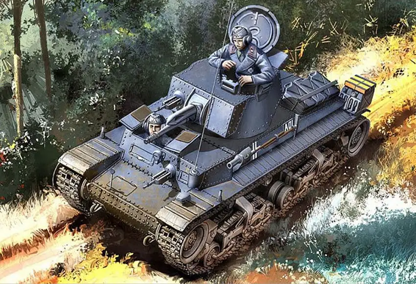Academy 13280 1/35 PzKpfw 35(t) German Light Tank