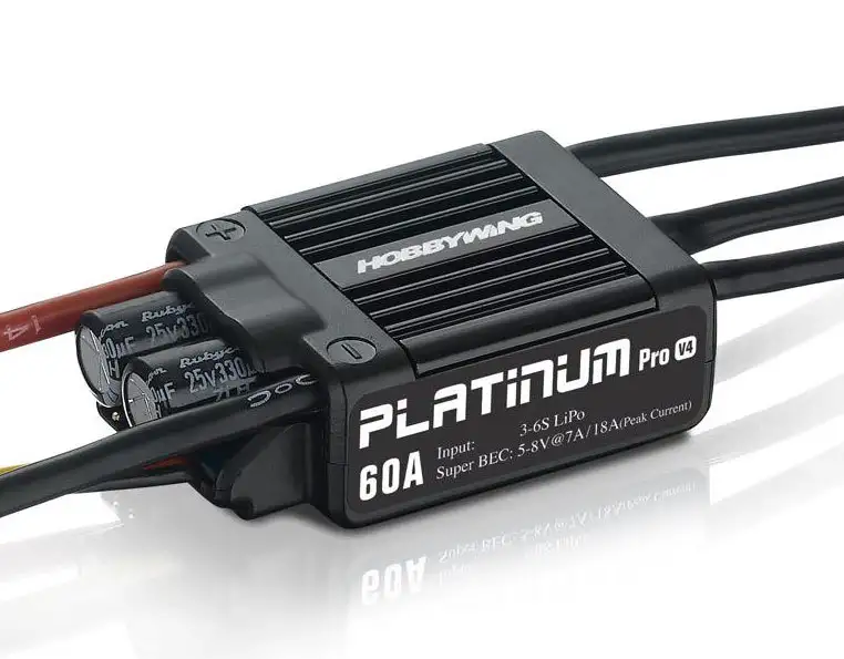 HobbyWing Platinum Pro 60A V4 ESC with BEC