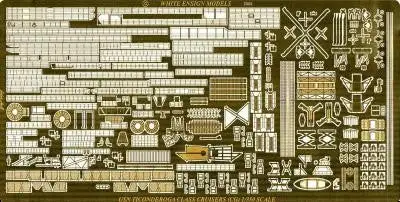 White Ensign Models 3552 1/350 Ticonderoga Class Cruiser Detail Set for TSM