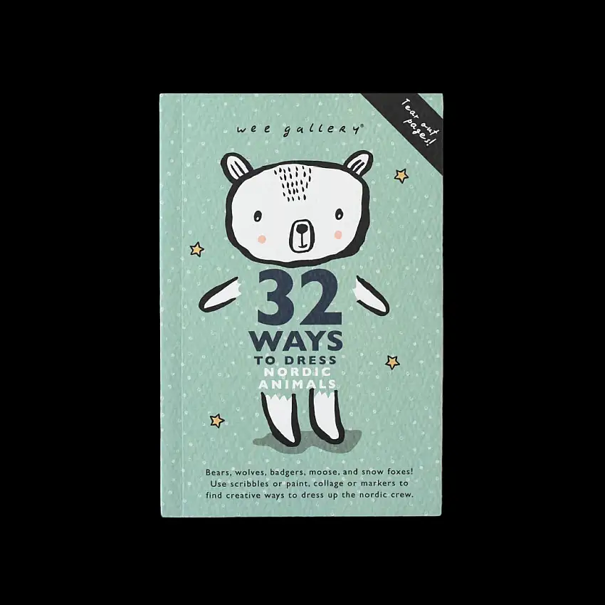 32 Ways To Dress Nordic Animals - Activity Book