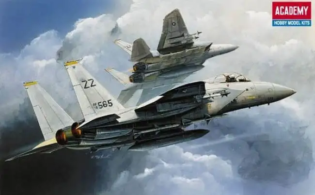 Academy 12609 1/144 F15 Eagle Fighter
