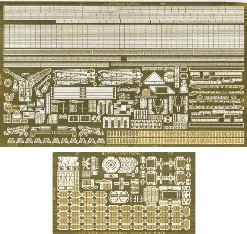 White Ensign Models 3585 1/350 USS North Carolina BB55 Detail Set for TSM (D)