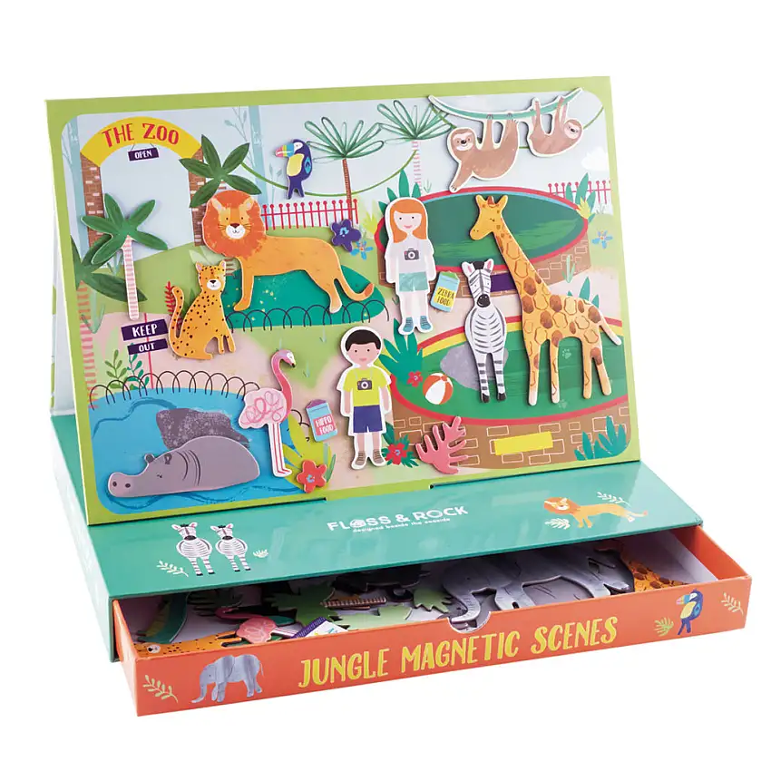 Magnetic Play Scene - Jungle
