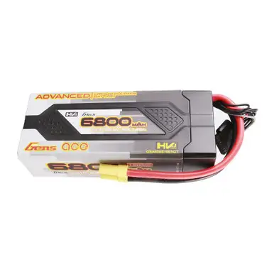 Gens ace 6800mAh 6S 100C 22.8V HardCase G-Tech Advanced Lipo Battery Pack 61# with EC5 Plug