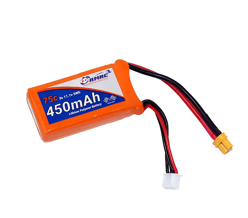 RMRC Orange Series - 450mAh 3S 75C Lipo - XT30 (5.0Wh)