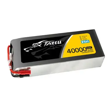 Tattu 40000mAh 6S 10C 22.8V High Voltage UAV Lipo Battery Pack with AS150+AS150 Plug