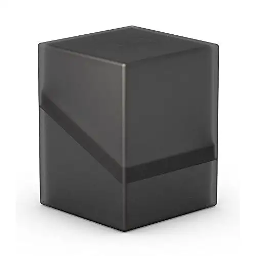 Ultimate Guard Boulder Deck Case 100+ Card Game, Onyx, Large