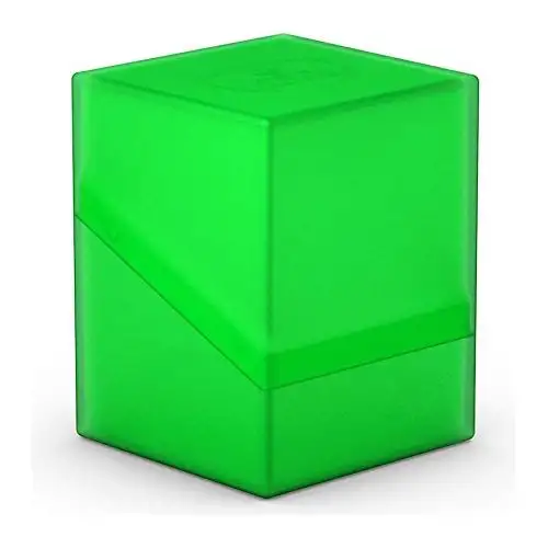 Ultimate Guard Boulder Deck Case 100+ Card Game, Emerald, Large
