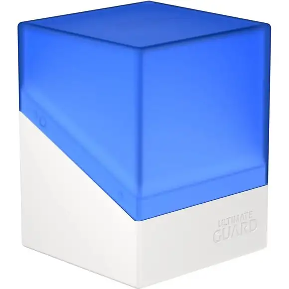 Ultimate Guard Boulder Synergy 100+ Deck Box - White/Blue