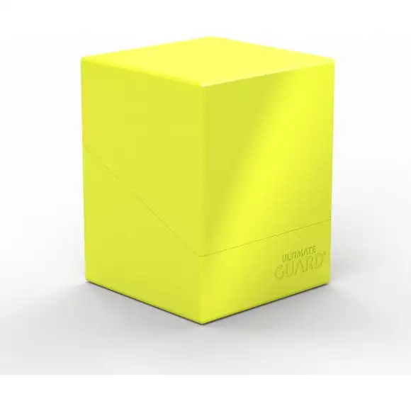 Ultimate Guard Boulder 100+ Solid Neon Yellow