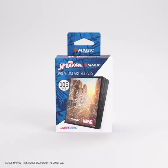 Gamegenic: Magic: The Gathering: Spider-Man Premium Art Sleeves - Plains