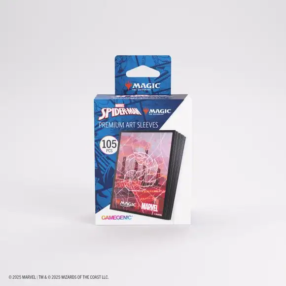Gamegenic: Magic: The Gathering: Spider-Man Premium Art Sleeves - Mountain
