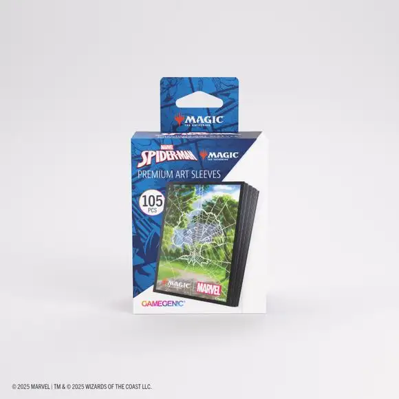 Gamegenic: Magic: The Gathering: Spider-Man Premium Art Sleeves - Forest