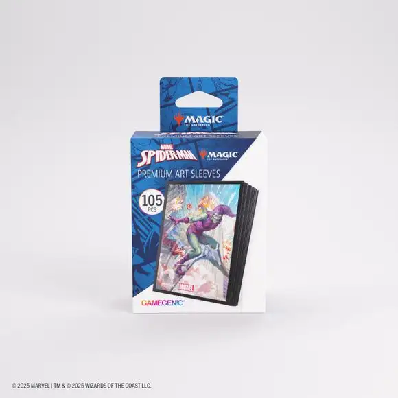 Gamegenic: Magic: The Gathering: Spider-Man Premium Art Sleeves - Green Goblin