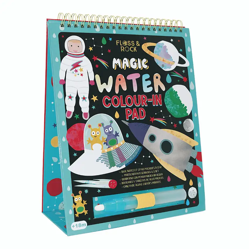 Magic Color Changing Watercard Easel and Pen - Space
