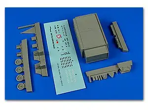 Aerobonus 720011 1/72 USAF F2A Flightline Maintenance Shop Trailer