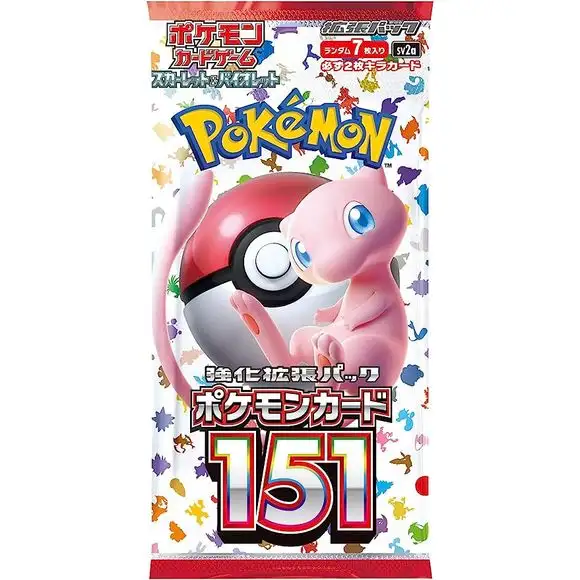 Pokemon TCG Card Game Scarlet and Violet 151 Japanese Ver. Booster pack