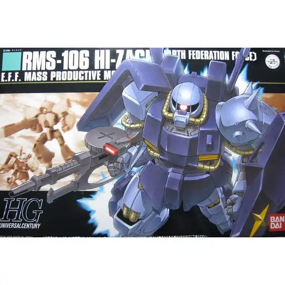 Bandai HGUC Zeta Gundam RMS-106 EFSF Hi-Zack HG 1/144 Model Kit