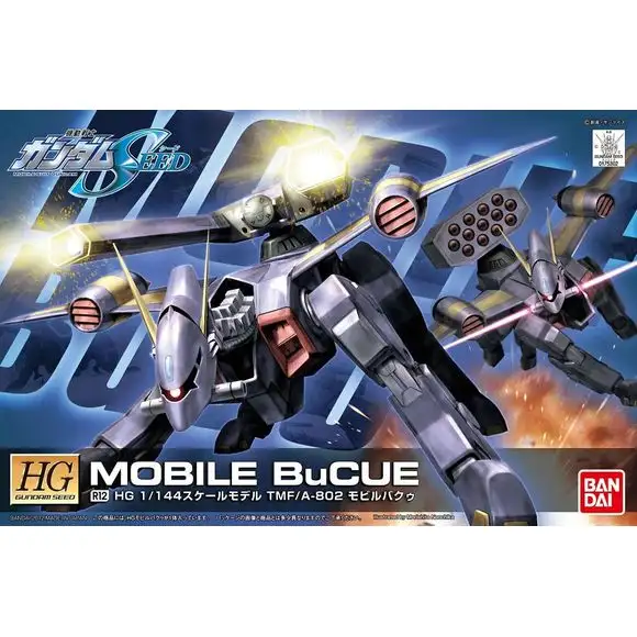 Bandai Hobby R12 Gundam SEED Remaster Mobile BuCue HG 1/144 Model Kit