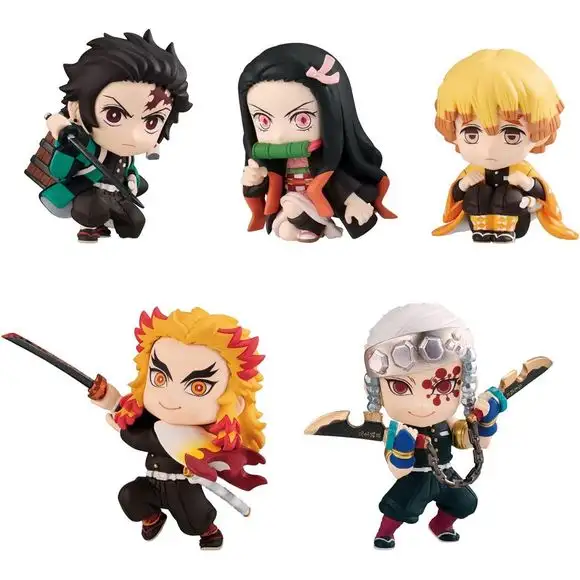 Bandai Demon Slayer Adverge Motion Vol. 4 Box - Complete Set of 5