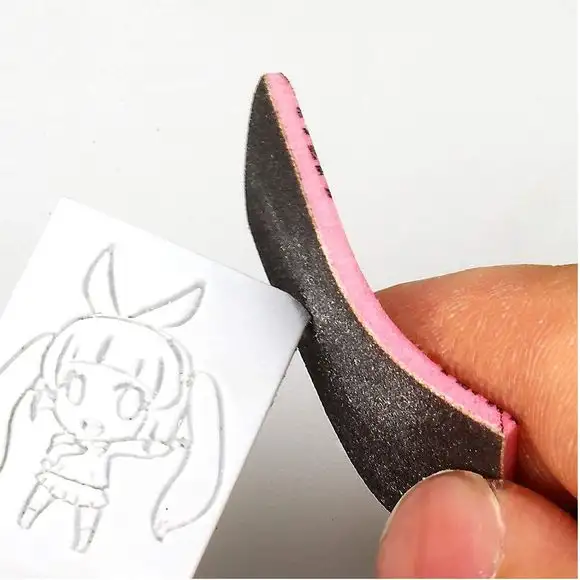 GodHand Kamiyasu KS2-P240 Sanding Sponge Sandpaper 2mm #240 Grit (5 pcs)