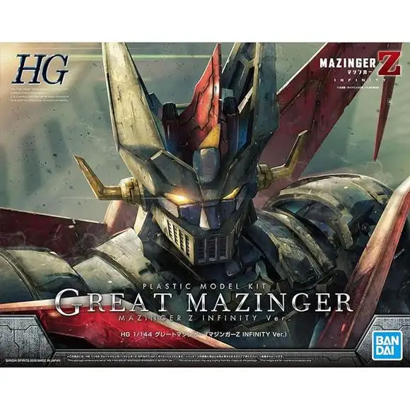 (PRE-ORDER: September 2025) Bandai Hobby Great Mazinger (Mazinger Z Infinity Ver.) HG 1/144 Scale Model Kit