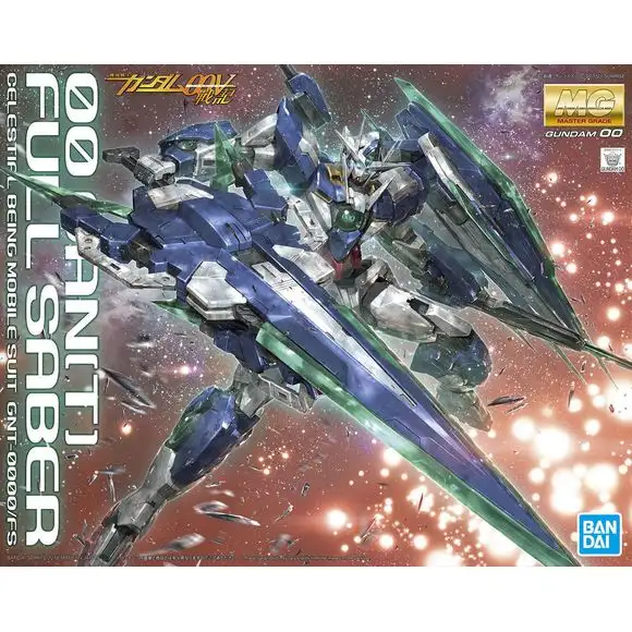 Bandai Hobby Gundam 00V Battle Record 00 QAN[T] Full Saber MG 1/100 Model Kit