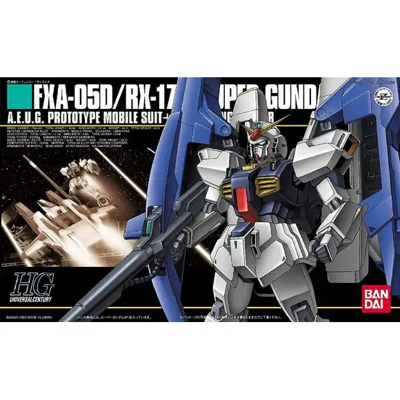 Bandai Hobby Gundam HGUC #35 FXA-05D Super Gundam HG 1/144 Model Kit
