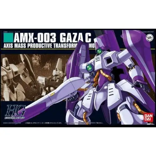 (PRE-ORDER: October 2025) Bandai Hobby HGUC Zeta Gundam Gaza C Haman Karn Custom HG 1/144 Scale Model Kit