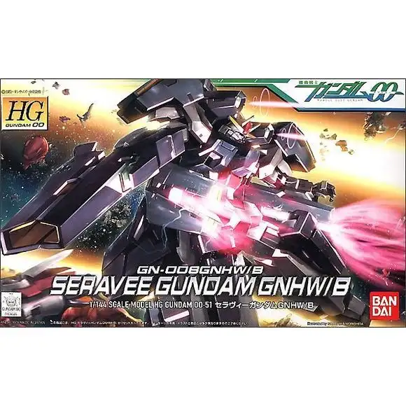 Bandai Gundam 00 Seravee Gundam GNHW/B HG 1/144 Model Kit