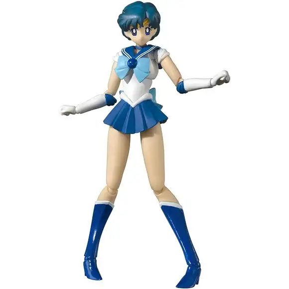 Bandai Tamashii Nations S.H. Figuarts Pretty Guardian Sailor Moon Sailor Mercury Action Figure