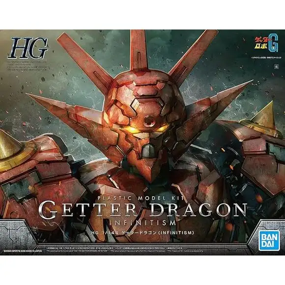 (PRE-ORDER: September 2025) Bandai Hobby Getter Robo Getter Dragon Infinitism Ver. HG 1/144 Model Kit