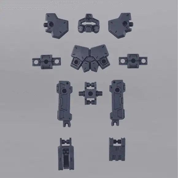 Bandai Spirits 30MM 30 Minute Missions Rabiot Option Armor for Base Attack Dark Gray Model Kit