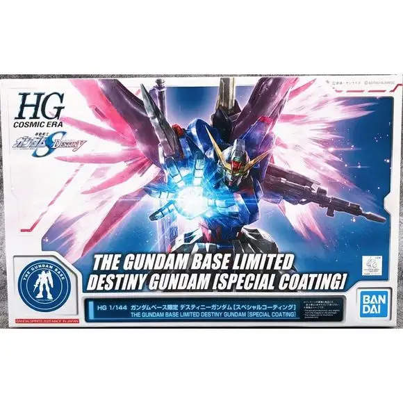 Bandai Gundam Base Limited HGCE Destiny Gundam Special Coating Ver. HG 1/144 Model Kit