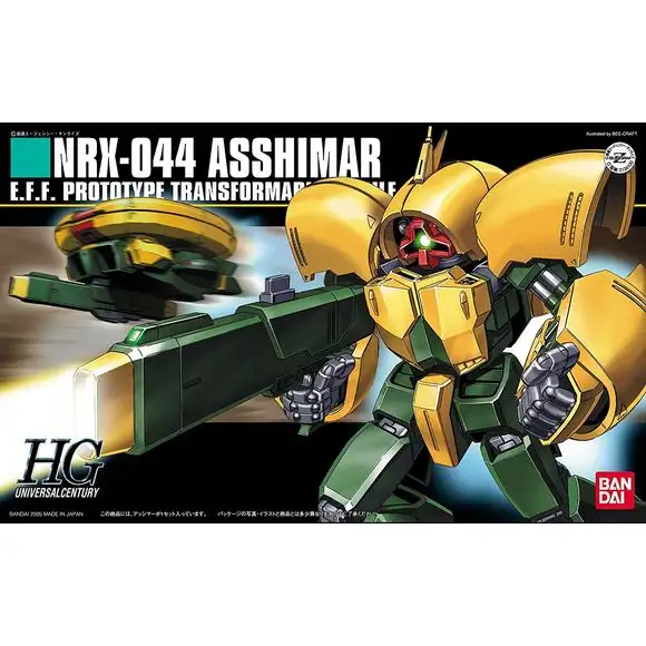 Bandai Hobby Z Zeta Gundam HGUC NRX-044 Asshimar HG 1/144 Model Kit
