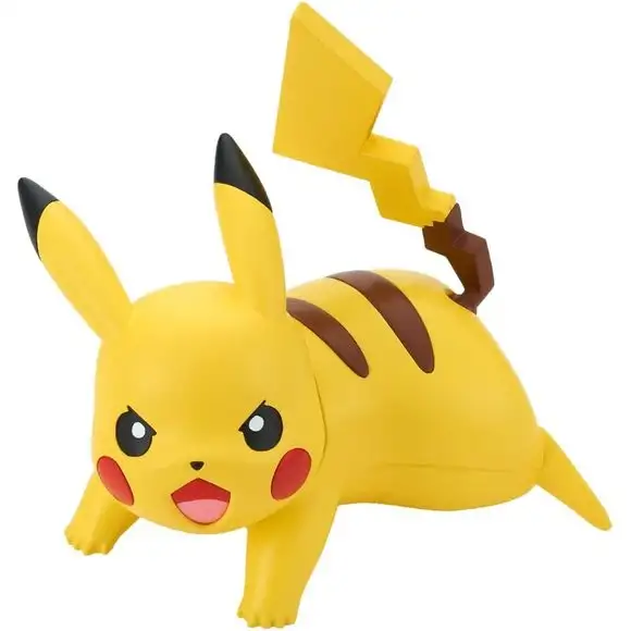Bandai Hobby Pokemon Pikachu Battle Pose Quick Model Kit