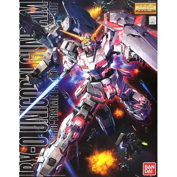 Bandai Hobby RX-0 Unicorn Gundam OVA Version MG 1/100 Model Kit