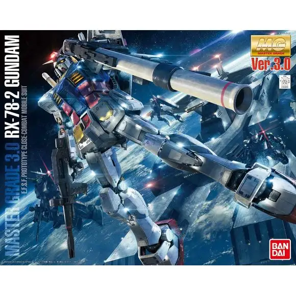 Bandai Hobby Gundam RX-78-2 Ver 3.0 MG 1/100 Model Kit