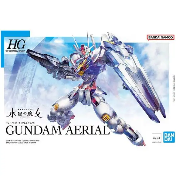 Bandai Hobby The Witch From Mercury Gundam Aerial HG 1/144 Scale Model Kit