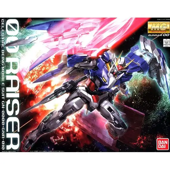 Bandai Hobby Gundam 00 GNR-010 00 Raiser MG 1/100 Scale Model Kit