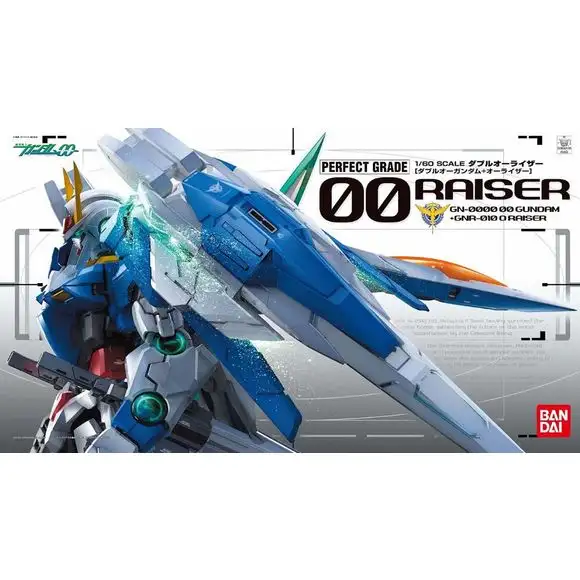 Bandai Hobby Gundam 00 Raiser Perfect Grade PG 1/60 Scale Model Kit