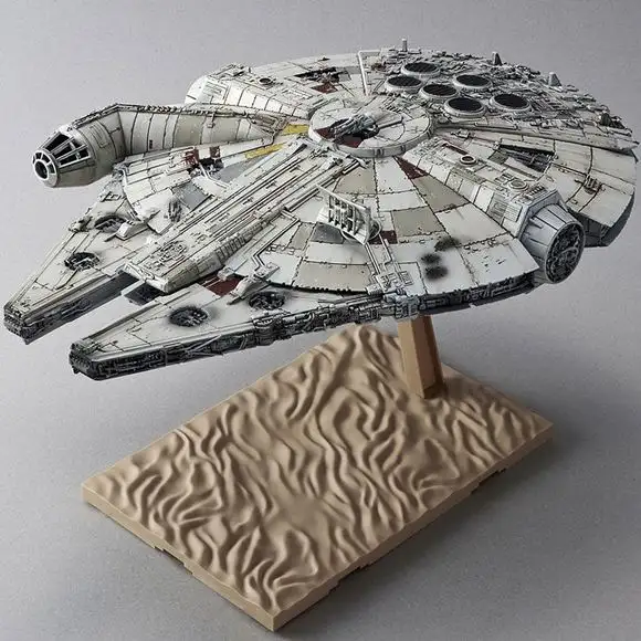 Bandai Hobby Star Wars The Last Jedi Millennium Falcon 1/144 Scale Model Kit