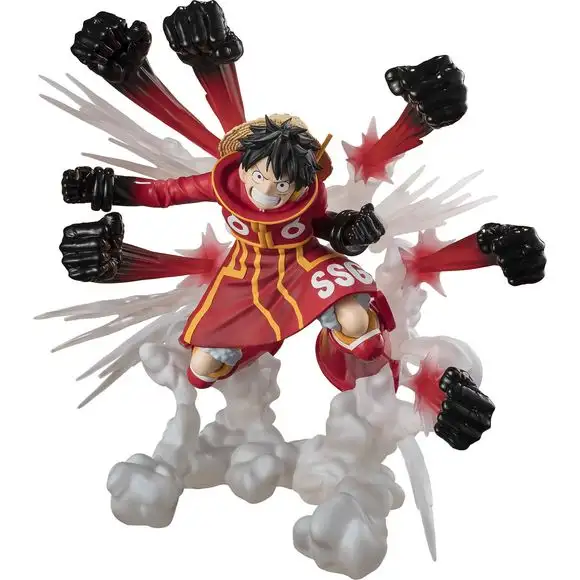 Bandai One Piece FiguartsZERO [Extra Battle] Monkey D Luffy -Gum-Gum Hawk Gatling- Figure
